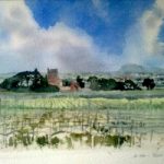 Al Jafar, Paceco, Sicily – Watercolour Painting by Reading Guild of Artists member – Richard Cave