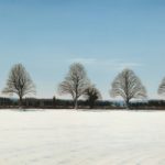 Winter – Trees on The Road to Ashampstead near Reading Berkshire – Michael Norcross