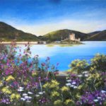 Eilan Donan, Scotland – Island in Loch Duich – Cookham Arts Club – Maria Meerstadt