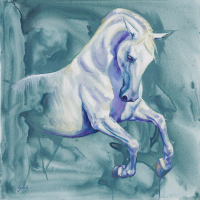 Horse – Equine Art by Society of Equestrian Artists Catherine Ingleby – Bellephron