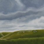 Uffington White Horse – Oxfordshire Landmark – Berkshire Landscape Artist Kerry Webb