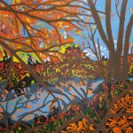 River Pang – Limited Edition Acrylic Painting – Giclee Prints Available – Berkshire Artist Simon Pink