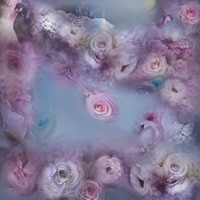 Oil Painting by Newbury Berkshire Artist Ruma Husain – Swans_in_Heaven